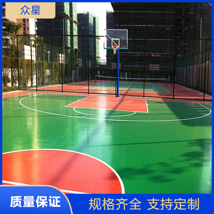 宜春市塑胶篮球场学校塑胶跑道 - 厂家